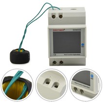 방사능측정기 라돈측정기 가정용 검전기 6IN1 Din 레일 AC 모니터 110V 220V 380V 100A 전압 전류 역률 측, 01 250-450V