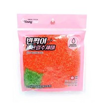 아크릴수세미 설거지 주방수세미 쑤세미 원형 1P 색상랜덤
