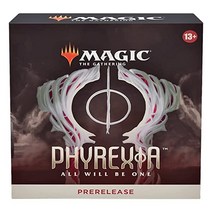 매직 더 개더링 프리릴리즈 키트: MTG ONE Phyrexia 모든 Will Be One - 팩 6개 프로모션 주사위…