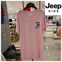 지프키즈 지프키즈 ( KM2TSF191 ) 지프야자수 원피스 티셔츠