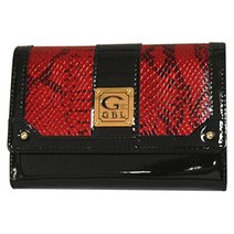 [ILLU]LW9504 정품 GBL 여성용 블랙 뱀피 가죽 중지갑 장지갑 선물 애나맬 나멜_hAeEA