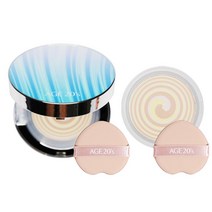 AGE20S 비타 브라이트닝 엔젤링 톤업 팩트 12.5g (SPF50+) 블루 본품 1개 리필 1개
