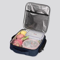 데이런치 보온보냉 도시락 가방 식판 샐러드 런치백, 없음