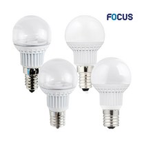 포커스 LED 미니크립톤 4.5W E14 E17 LED전구 주광색 전구색 투명타입, 선택6. E14 전구색(불투명)