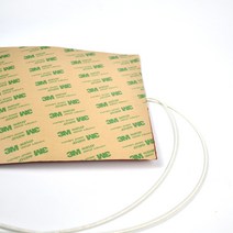 발열판 usb 발 발열패드 5V 12V 24V 36V 48V 110V 220V 380V 실리콘 난방 패드 광장 고무 열 매트 온수 침, 06 150x100mm_01 12V