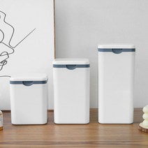 데이즈룸 화이트 미니 박스 휴지통 3size 택1 화장대휴지통, 중