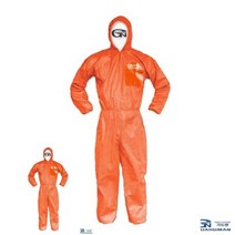 TYDL 원피스 보호복 2XL 1EA 오렌지색