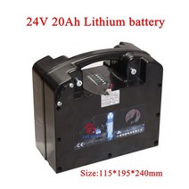 장애인전동차 장애인전동스쿠터 휠체어 전동 전동 접이식 전동 + 2 충전 용 24 20 리튬 이온 충전식 배터리 팩, 10a bms로