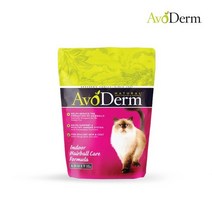 아보덤 고양이사료 1세이상 인도어 헤어볼 1Kg + 앙슈슈 프리미엄 물티슈 1팩