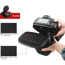 카메라 케이스 가방 니콘 D600 D750 24-120 24-85 18-140 18-200mm 보호 파우치 커버 소프트 내부, 02 Dslr case with Strap