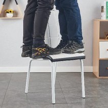 스터디카페의자 드라마협찬가구 인테리어 홈쇼핑 스낵의자 북유럽 식탁의자 안락의자, 02 화이트 한 줌