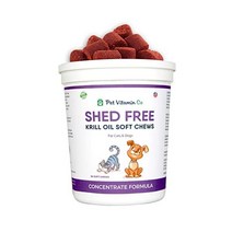 반려견 펫 비타민 크릴오일 가려움 오메가3 풍부 스킨 60가지 츄스