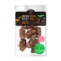 강아지 간식 이갈이 치석제거 천연 껌 국내산 오리목뼈 70g