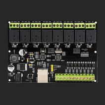 8웨이 네트워크 릴레이 IP/이더넷 액세스 컨트롤러 TCP MODBUS in 8 스위치 전송 출력
