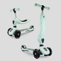 심플리티 2in1 아기 유아킥보드, 그린민트