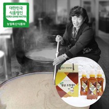 장바우 치악산 황골조청세트 500gx3병(튜브)/선물세트, 단품