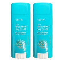 식물나라 산소수페이스앤바디보송선스틱_1+1, 30g