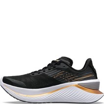 Saucony 남성용 엔도르핀 시프트 3 러닝화 블랙/골드스트럭