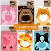 애니멀프랜즈 OPP백(15입)*2, 돼지