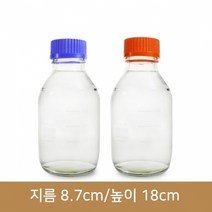 [유리병]백색메디아병 500ml (NIS), 파랑 / 30개 1BOX[무료배송]