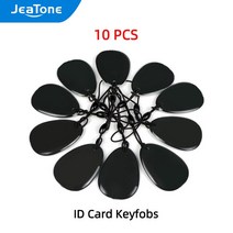 rfid복사기 태그 JeaTone-13.5MHz RFIC/125KHz RFID 카드 스마트 Keyfobs 홈 아파트 액세스 제어 비디오 인터콤 시스템용, [03] 10PCSID