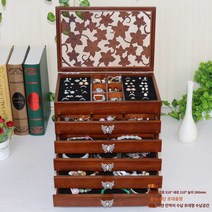 주얼리보관함 수납함 귀걸이 기본형 반지 주얼리 정리함 악세사리 쥬얼리 보석함