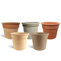 마이플랜트 테라코타 바소 밀라노 디그리아 이태리 토분 ( 받침세트 ), 그래피도