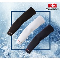 케이투 K2 세이프티 탁텔 쿨토시 탁텔소재 냉감 팔토시 IUS17904, 화이트, FREE (One Size)