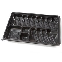 초밥용기 포장 배달용기 생선초밥 회초밥 롤초밥 고기초밥CP-10P CP-12P 200세트, 초밥CP-12P용기＋뚜껑