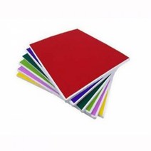대원 칼라우드락 5T 60x90cm 칼라보드 원단보드, C-33하늘