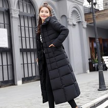 COMIRST 여성경량패딩 롱패딩 겨울 코트