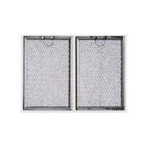 GE WB06X10359 전자레인지 그리스 필터 교체품 LG / Kenmore 벤트 19 1 x 13 3cm(7-5/8 5-1/8인치)(2팩), 2팩