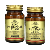 솔가 아연 Zinc 징크 Picolinate 피콜리네이트 100정 2세트