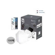 [바보사랑]국산 에이트슈가 KF94 마스크 100매 화이트 블랙