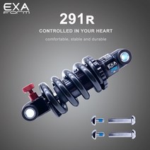 트렁크트림 쇼바 EXA Form리어 쇼크 업소버 291 R 조절식 서스펜션 스프링 KS 다운힐 MTB 자전거 125 150 1, 02 125mmx24x24850LBS, 1개