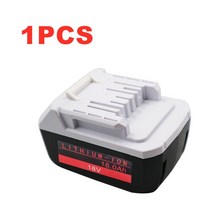 굿배터리 마끼다 호환 배터리 BL1813G 충전식 교체 18V 18.0Ah 리튬이온 BL1811G BL1815G 195608-4 전동 공구 보조베터리, 1pcs, 1개