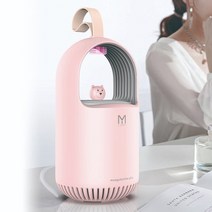 씨엔에스 자외선 LED모기퇴치기 흡입기, 자외선 LED모기흡입기 핑크