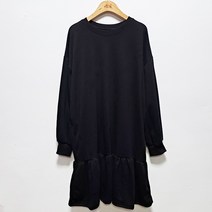 봉시스터즈 봄신상 미니셔링원피스 롱티 원피스 미니스커트 셔링원피스 맨투맨