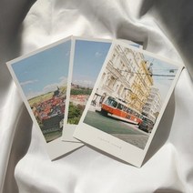 기타 메리필름 체코 프라하 폴라로이드 여행 엽서 set