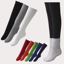 스포츠 긴목 양말 에어로빅양말 댄스양말 등산양말 테니스양말 미끄럼방지 패션양말 데일리양말 런닝양말 헬스양말 요가양말 필라테스양말 골프양말 운동양말 어르신 임산부, 04_레드