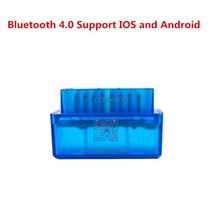 슈퍼 미니 ELM327 블루투스 1.5 더블 Pic18f25k80 와이파이 ELM 327 OBD2 스캐너 범용 진단 도구 안드로이드 IOS 호환, 07 Bluetooth 4.0 V2.1