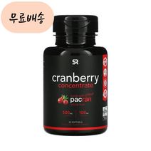스포츠리서치 파크랜 크랜베리 추출물 250m.g 90, 1개, 90정, 90개
