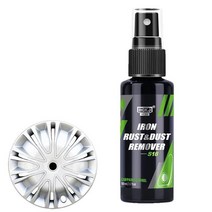 크롬휠복원 크롬붓페인트 50/100ML 녹 제거제 스프레이 철 자동차 자세히 먼지 청소기 케어 브레이크 림 휠, 50ml