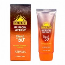 4U 스페셜 수퍼 UV 썬블럭 70ml, 상세페이지 참조, 상세페이지 참조, 상세페이지 참조