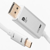 코드웨이 USB Type-C to DP 케이블, 3M