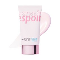 에스쁘아 +피치베이스 10ml 워터 스플래쉬 시카 톤업 선크림 SPF50+PA++++