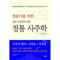 전문가를 위한 실전 사주학의 정석 정통 사주학