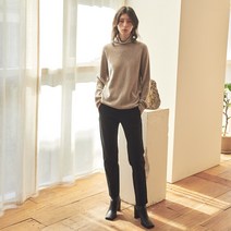 PINTUCK CIGARETTE PANTS_BLACK