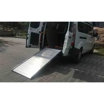 휠체어 경사로 장애인 안전발판 진입판 이동식 현관, 길이 3.08m 폭 35cm