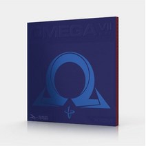 엑시옴 탁구러버 오메가 7 유로 적색2.0 흑색2.0 적색MAX 흑색MAX 탁구용품, 적-2.0